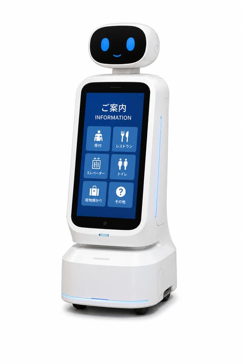 案内・接客ロボット(案内ロボット・受付ロボットなど)