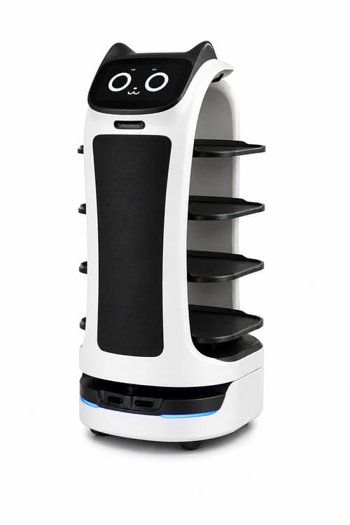 配膳ロボット(トレー型配膳ロボット・自律走行型配膳ロボットなど)